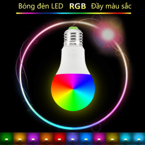 Bóng đèn LED Buld RGB điều khiển thông minh 8W LED-SB10