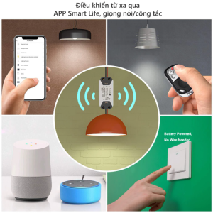 Công tắc tích hợp wifi điều khiển thông minh TWF-S4
