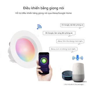 Đèn led Downlight RGB điều khiển thông minh LED -SD9