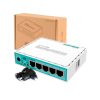 Thiết Bị Mạng Mikrotik RouterBOARD HEX 5 Ports Router Gigabit PoE - RB750Gr3