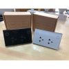 Ổ cắm tường điều khiển từ xa, hình chữ nhật, mặt kính cường lực RSW-A2