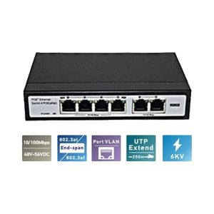 UTP Và Switch SmartLine SH-1004P-E