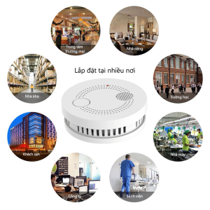 Cảm biên khói kết nối Zigbee ZB-SMD