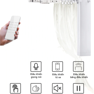 Động cơ rèm thông minh điều khiển từ xa (rèm ngang) CMT-Z1 Zigbee SmartLife