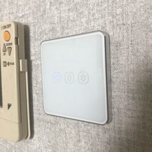 Công tắc vuông cảm ứng (Mặt gương, viền nhôm 3 nút)- ZB-SW3 Zigbee SmartLife