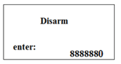 Nhập mã cài đặt cảm biến trên PCA-959GSM Nhập mã cài đặt cảm biến trên PCA-959GSM